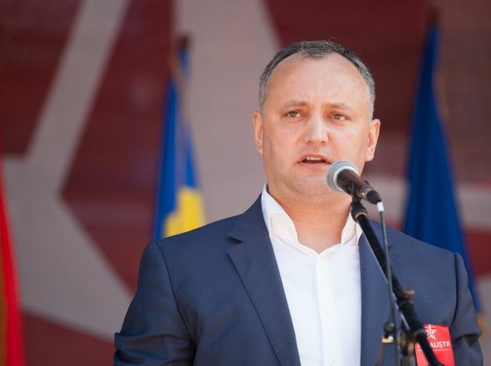 Ігор Додон ставить під сумнів територіальну цілісність України